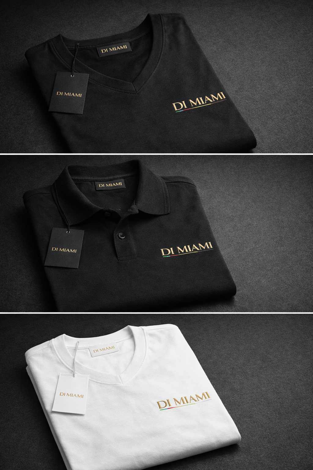 DI MIAMI Original Signature T-Shirt -Live Greatness